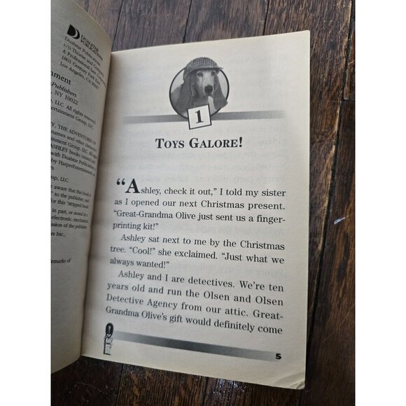 Vintage 90s The New Adventures of Mary-Kate & Ashley the Case of the Candy Cane - Picture 5 of 8